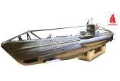 U-Boat tedesco tipo kit sottomarino VIIC 1/48