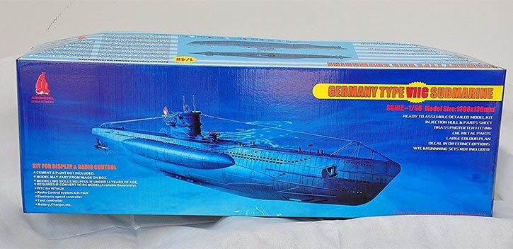 U Boat German Type VIIC Submarine 1 48 Kit