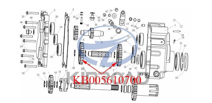 GEAR, INPUT SINGLE SHAFT, DOUBle SHAFT